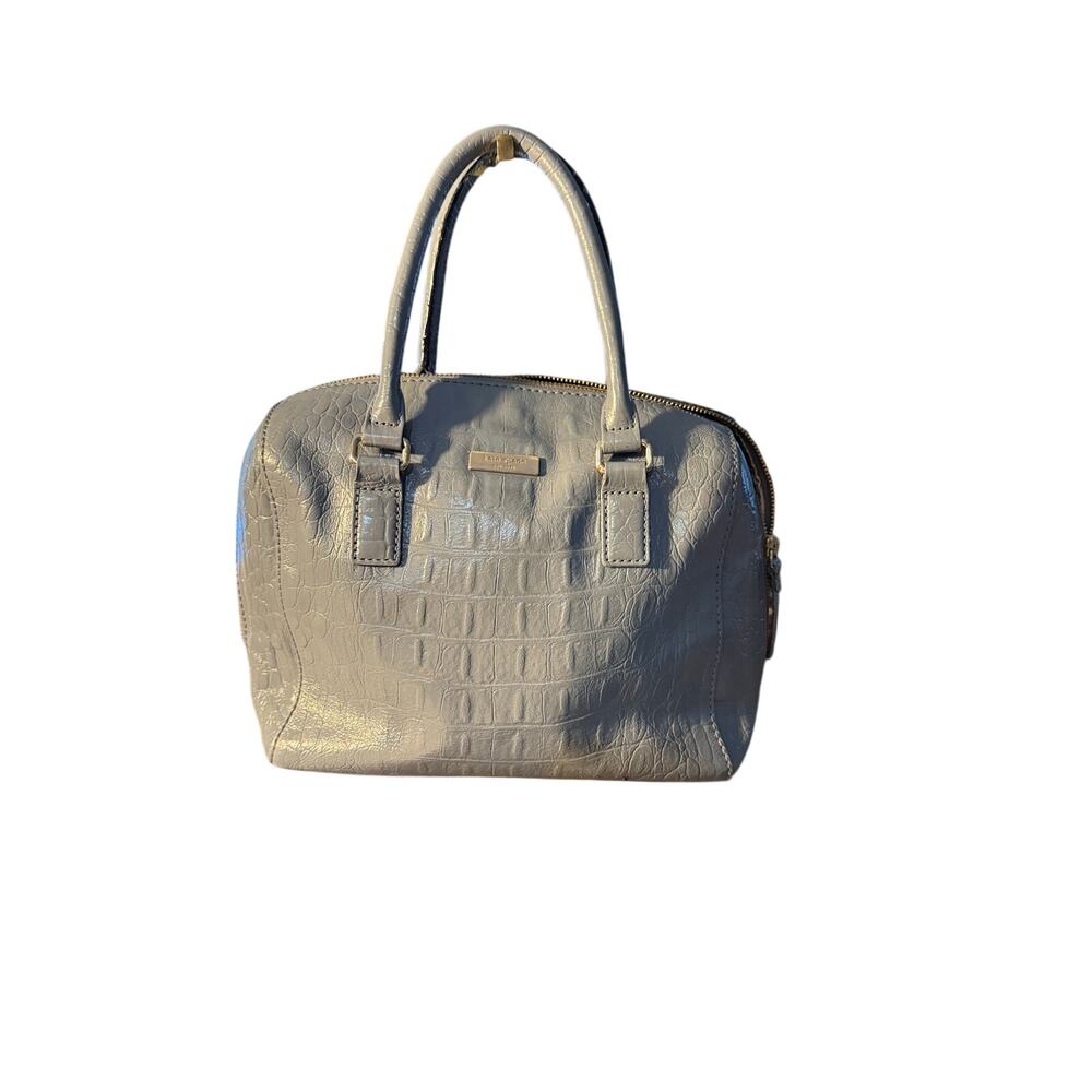 Kate Spade Rialto Place satchel in croc-embossed leather
